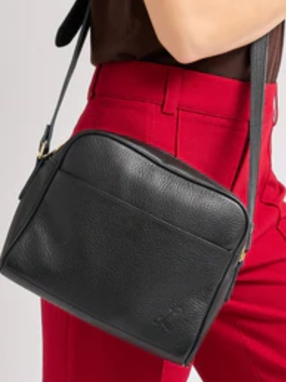 New Lund Leather Amazing Crossbody Purse